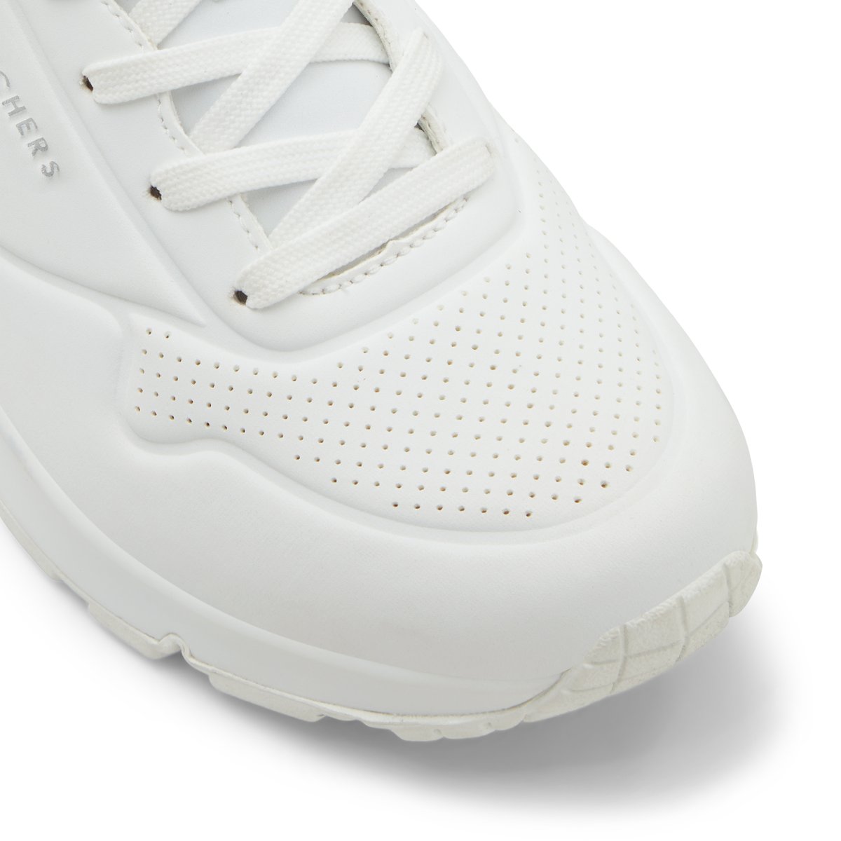 2X les points-Uno_soa-l-Baskets - Talon plat - Autre Blanc