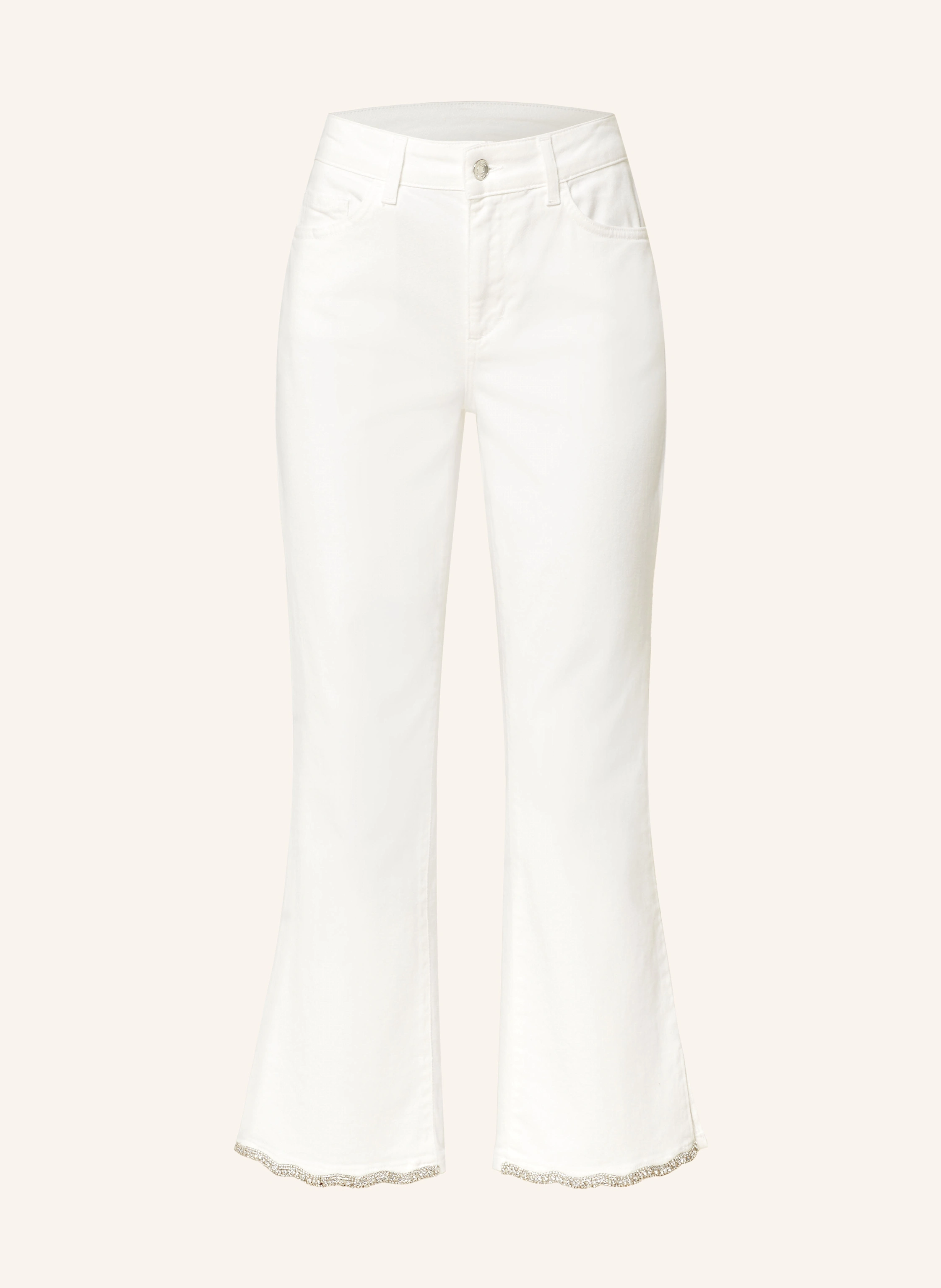 LIU JO Flared Jeans mit Schmucksteinen