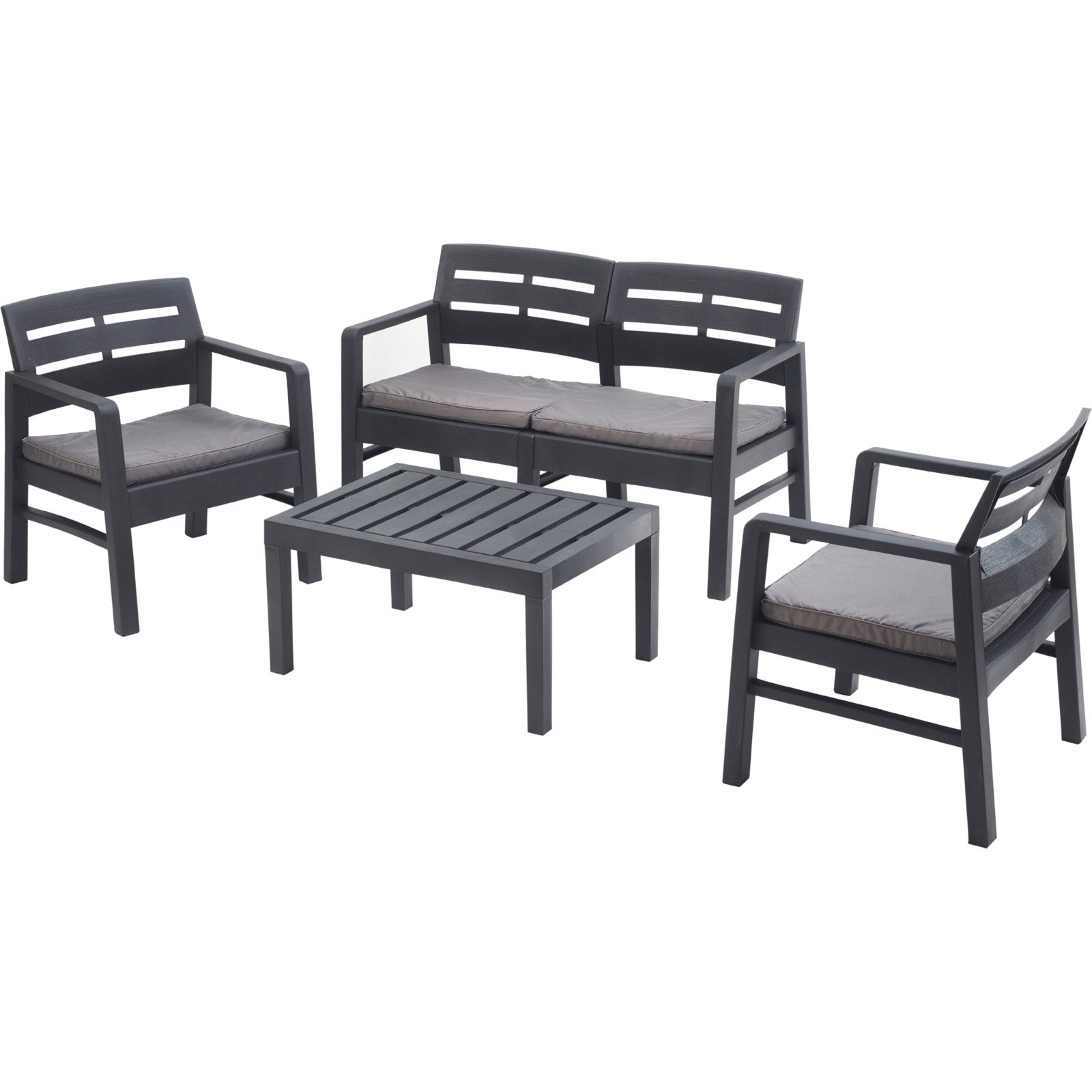 Gartenlounge Java anthrazit