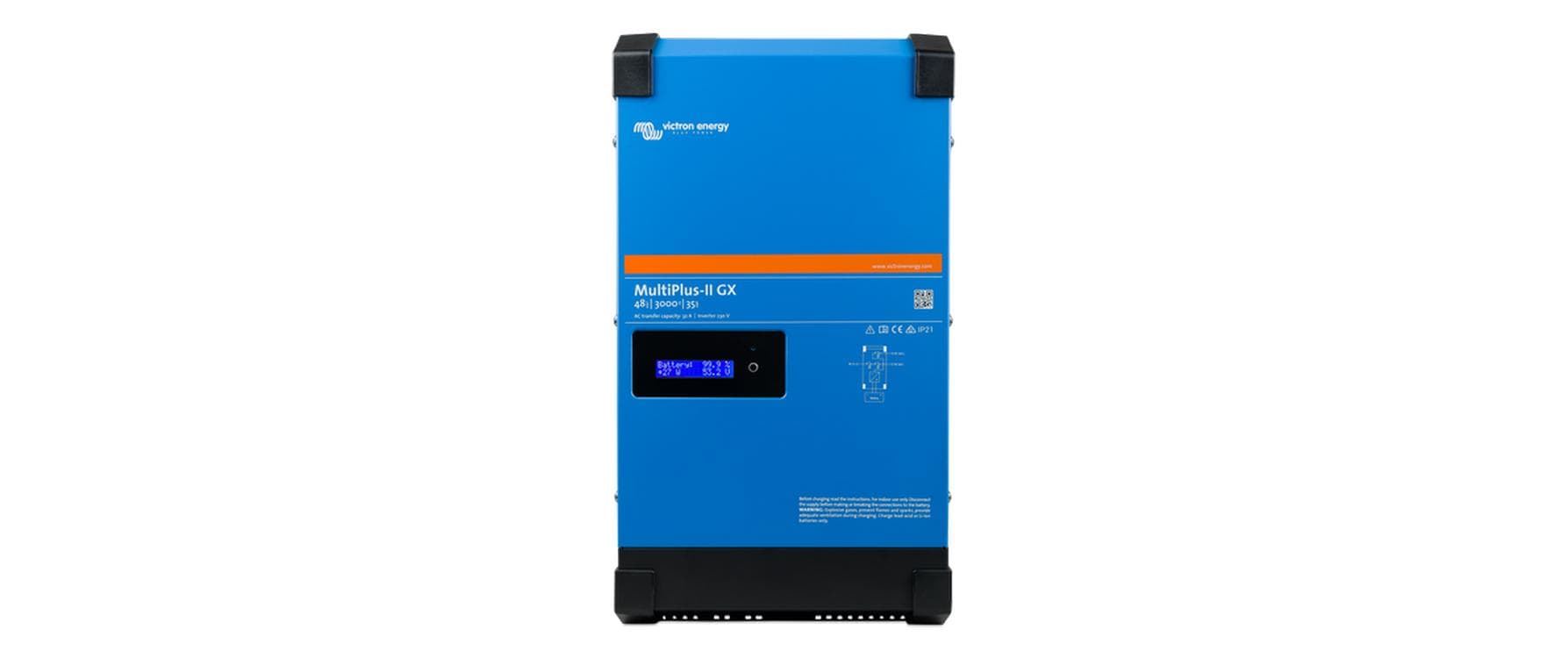 Wechselrichter MultiPlus-II 24/3000/70-32 GX<br>Wechselrichter-/Ladegerät mit 94% Wirkungsgrad