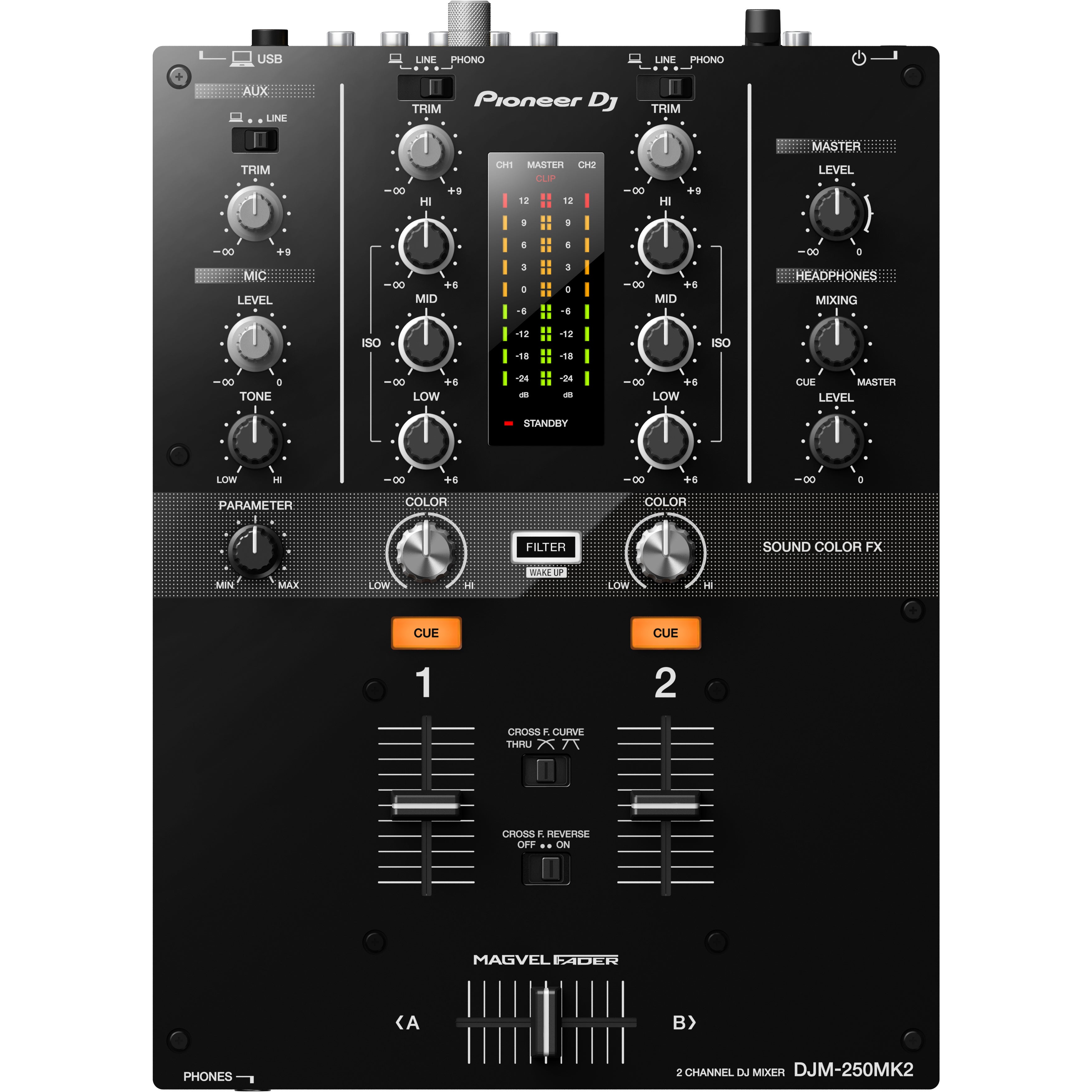Pioneer DJ DJM-250MK2 DJ-mixer