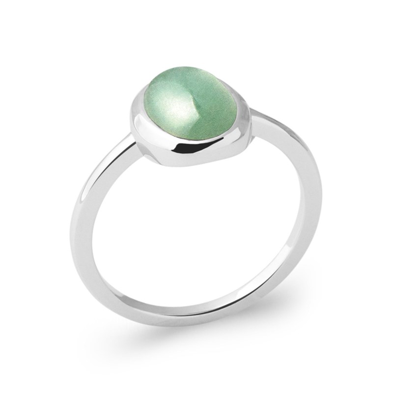 Bague Femme - Argent 925 - Aventurine