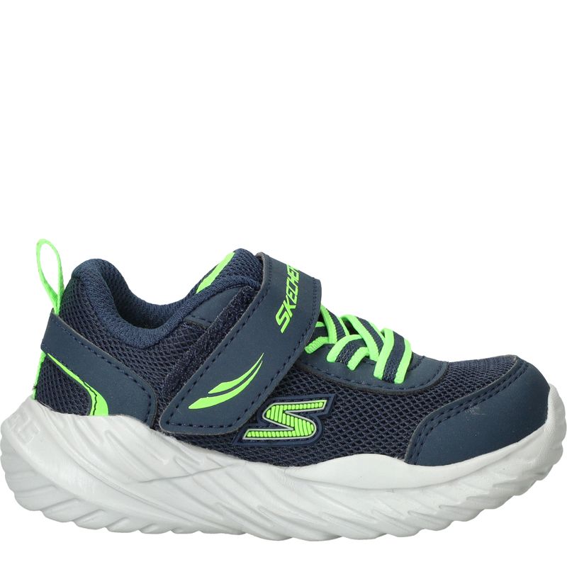 Skechers Nitro Sprint Sneakers Blauw Jongens