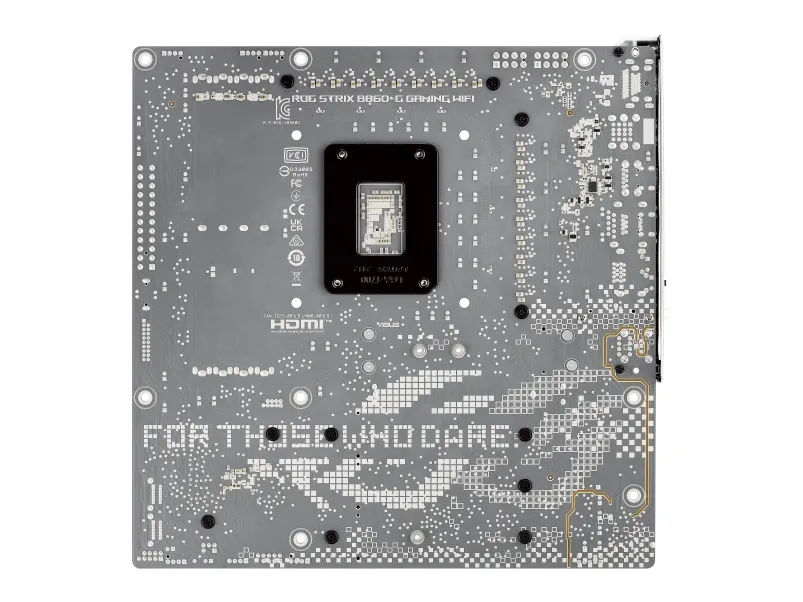 ASUS ROG STRIX B860-G GAMING WIFI - Bundkort - micro ATX - LGA1851 sokkel - B860 Chipset - USB4, USB-C 3.2 Gen 2x2, USB 3.2 Gen 2, USB 3.2 Gen 1 - 2.5 Gigabit LAN, Wi-Fi 7, Bluetooth - onboard grafik (CPU påkrævet) - HD Audio (8-kanaler)