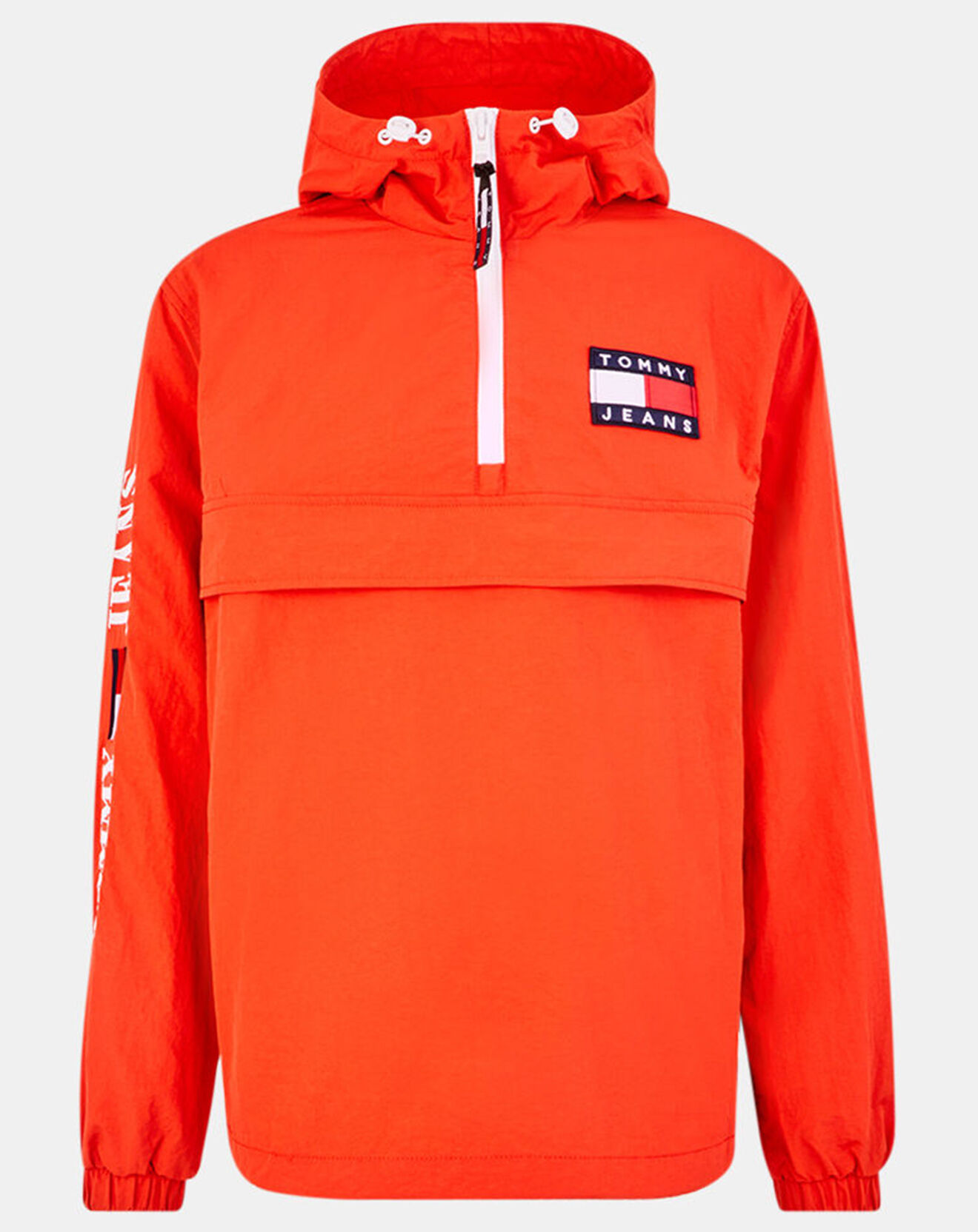 Tommy Jeans Coupe-vent Chicago Popover rouge