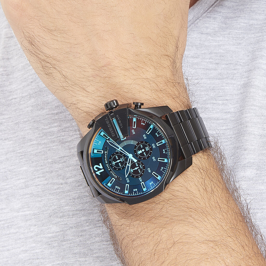 Montre Diesel Mega Chief Noir
