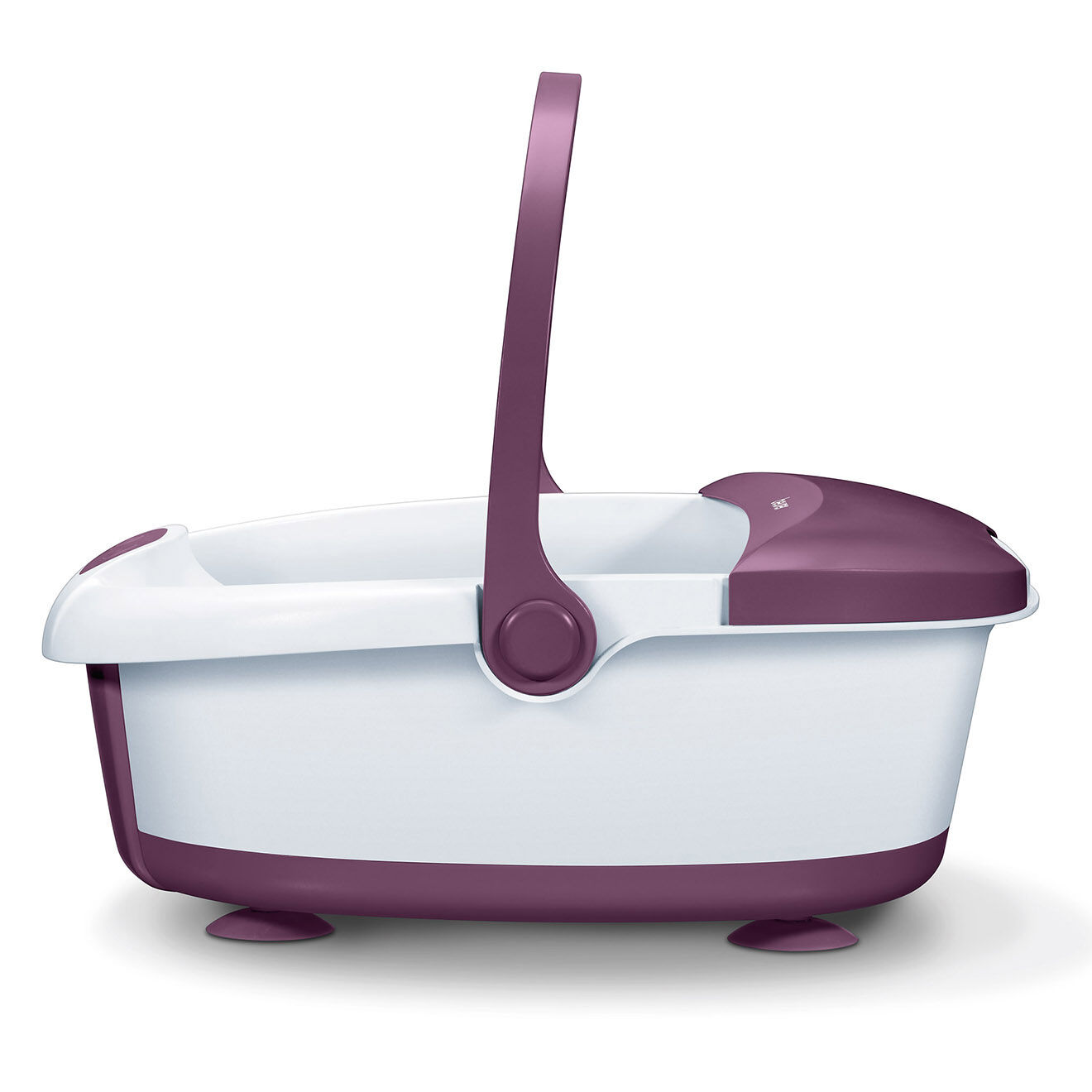 Beurer Balnéothérapie pieds 3 fonctions blanc/violet - 60 W