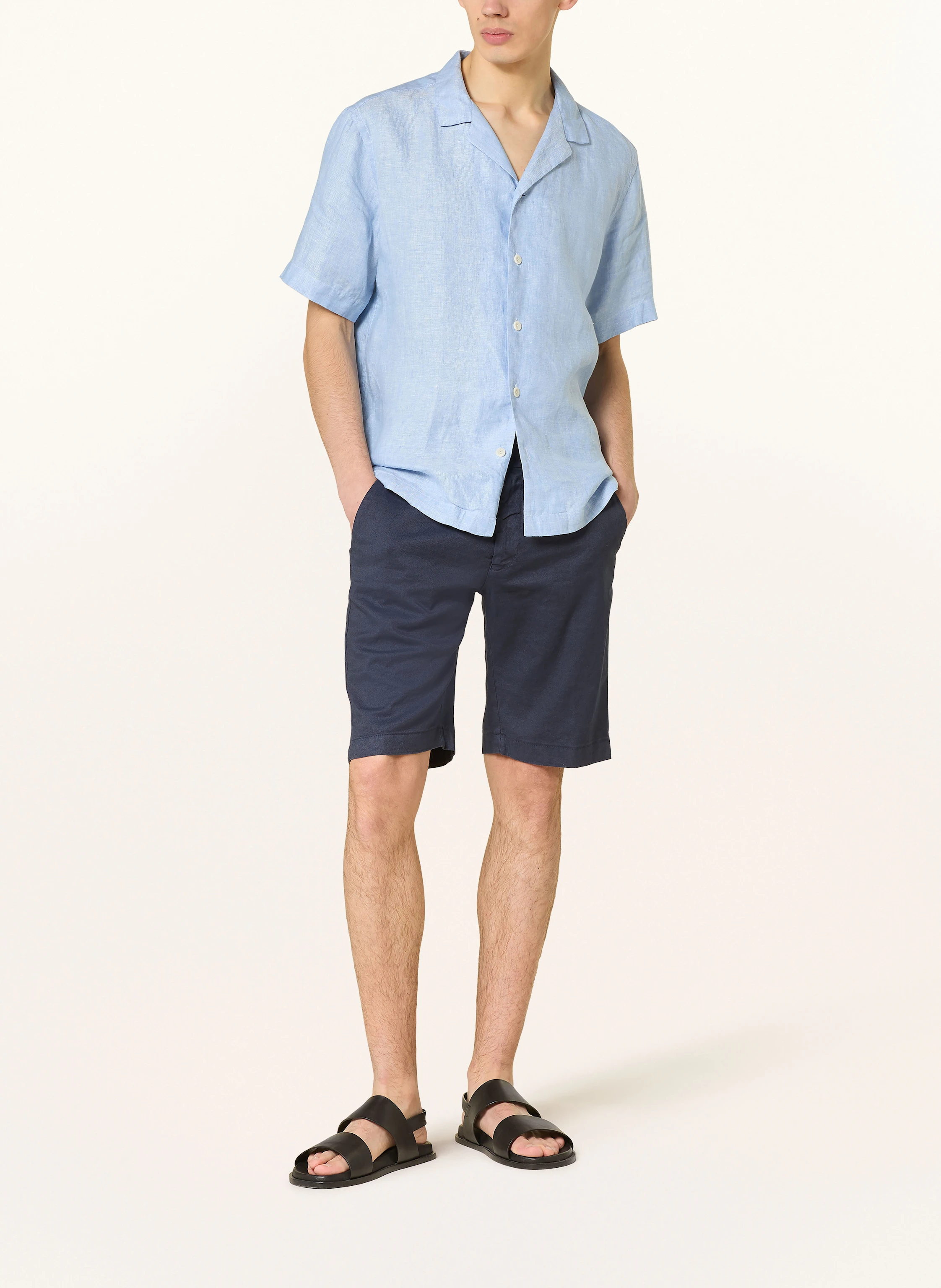 ETON Resorthemd Comfort Fit aus Leinen