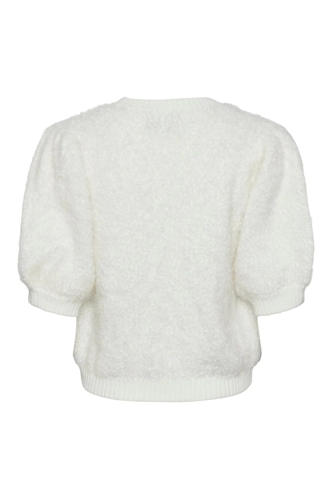Pieces Pcfee Ss O-Neck Knit 4365325 cloud dancer