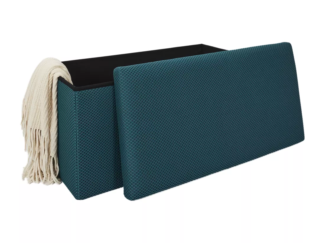 Coffre Banc Pliable Atome Bleu