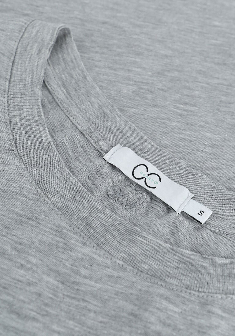 CC HEART grijze cc heart t-shirt basic t-shirt