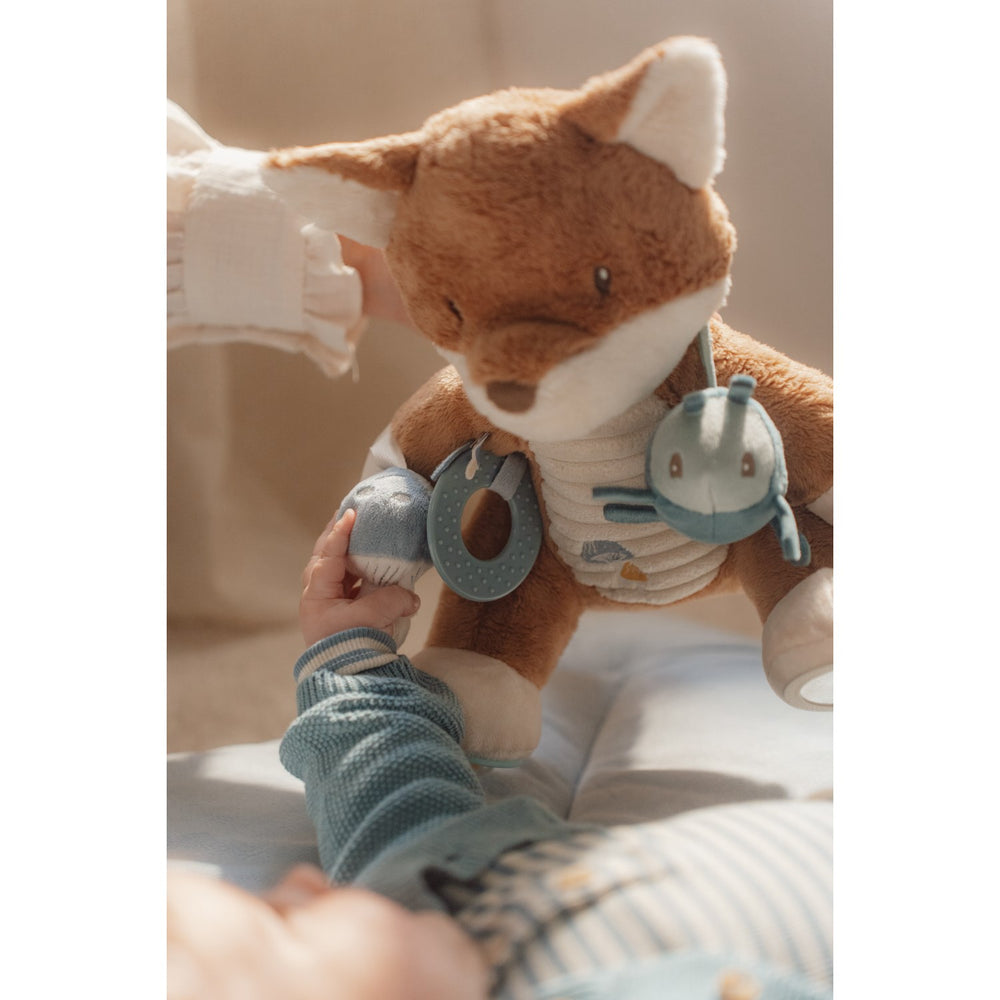 Køb Little Dutch Forest Friends Blue Aktivitetsbamse Ræv