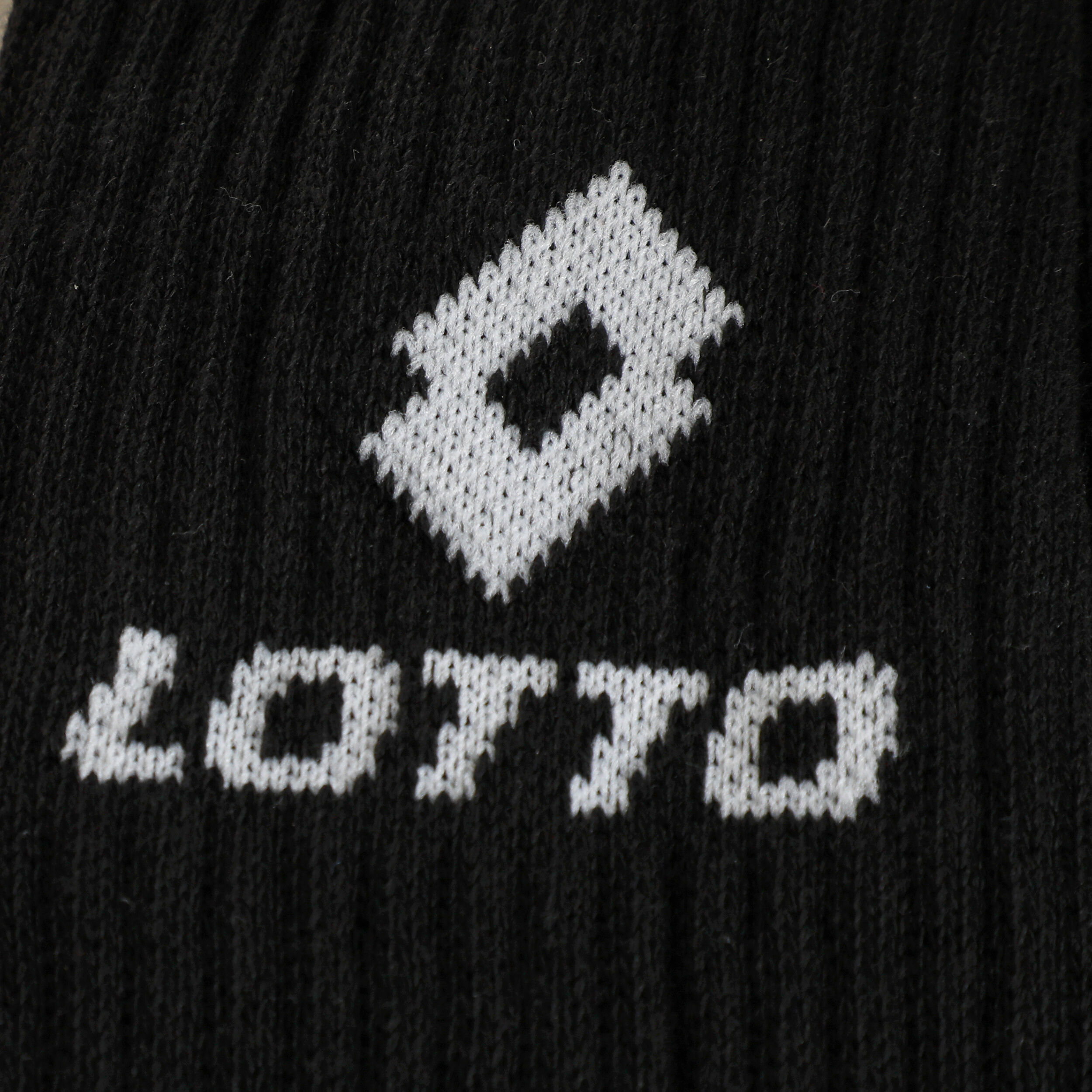 Lotto Chaussettes De Tennis Pack De 3 - Noir
