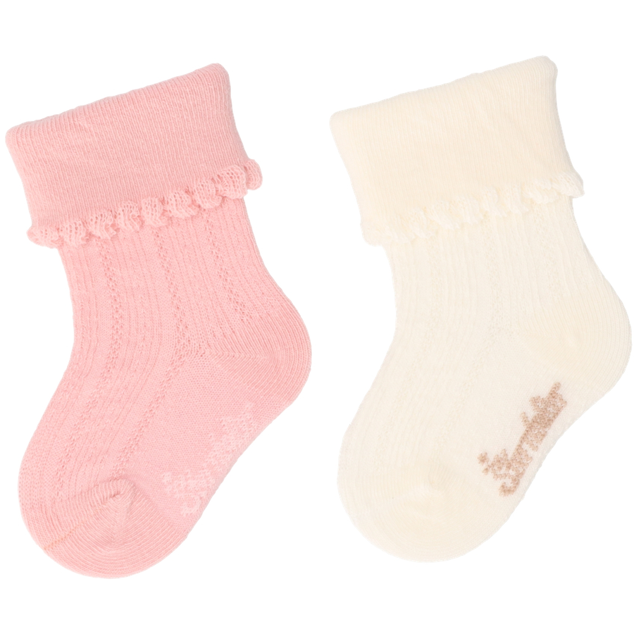 Sterntaler Baby-Socken DP Struktur zartrosa