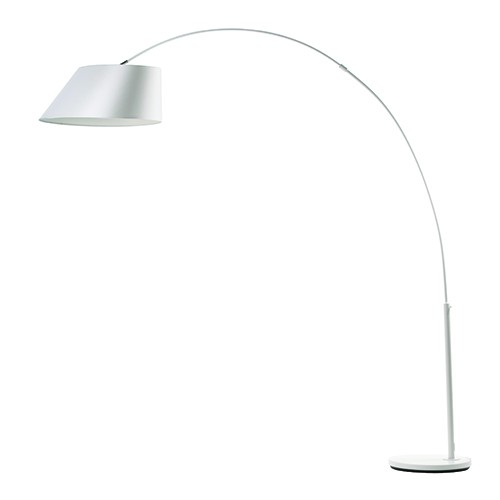 Vloerlamp Arc wit