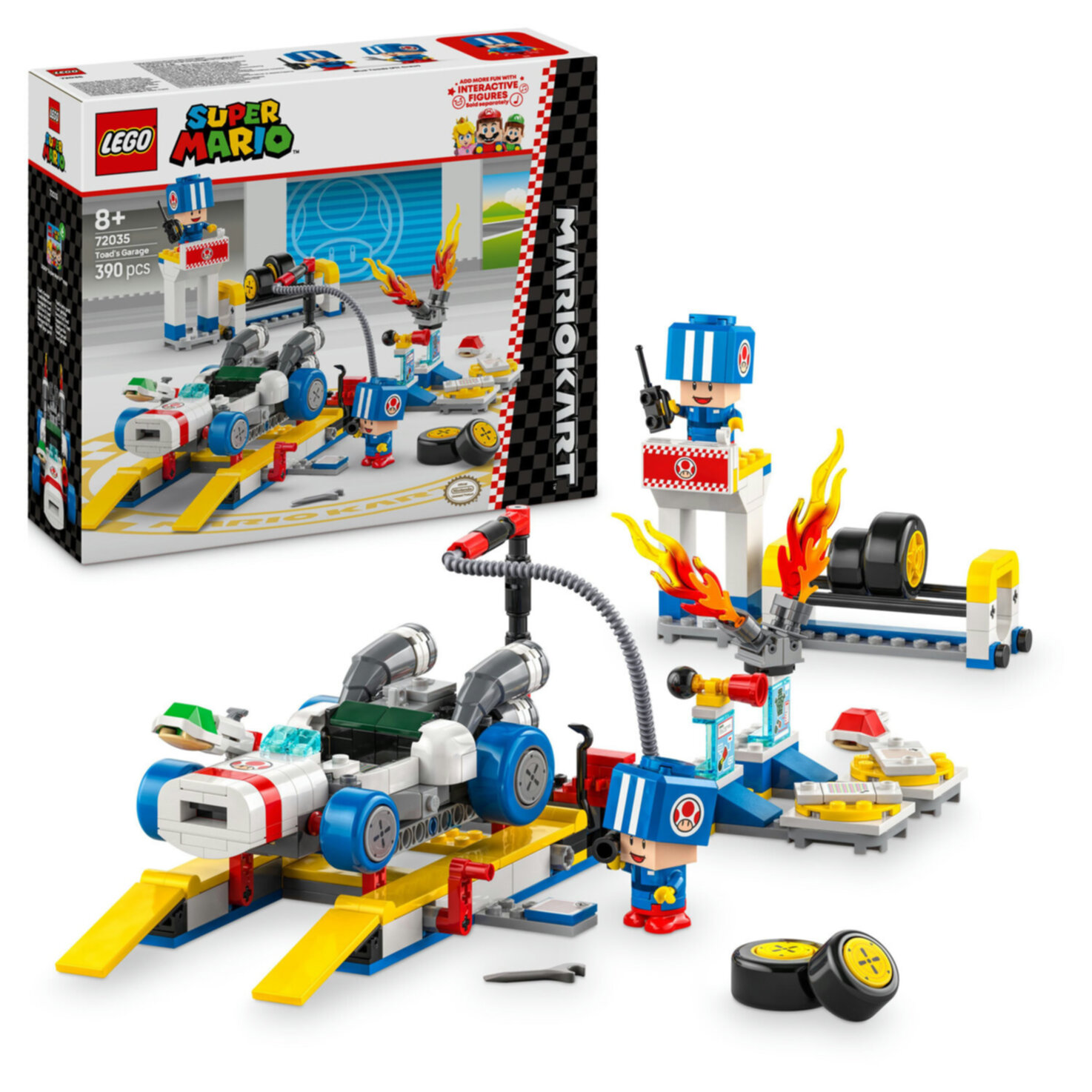 LEGO® Super Mario 72035 Mario Kart - Toads Werkstatt ab 8 Jahren
