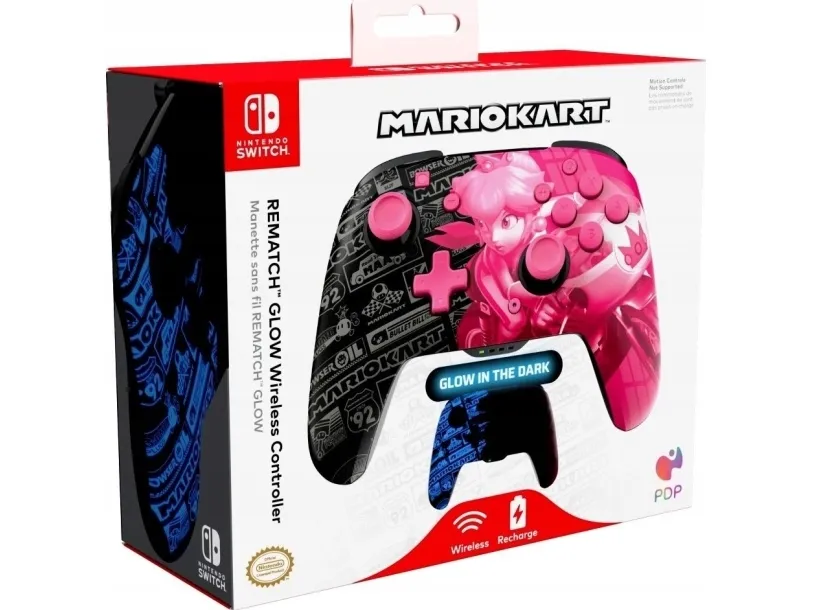 Pad PDP Pilot PDP Różowy Nintendo Switch