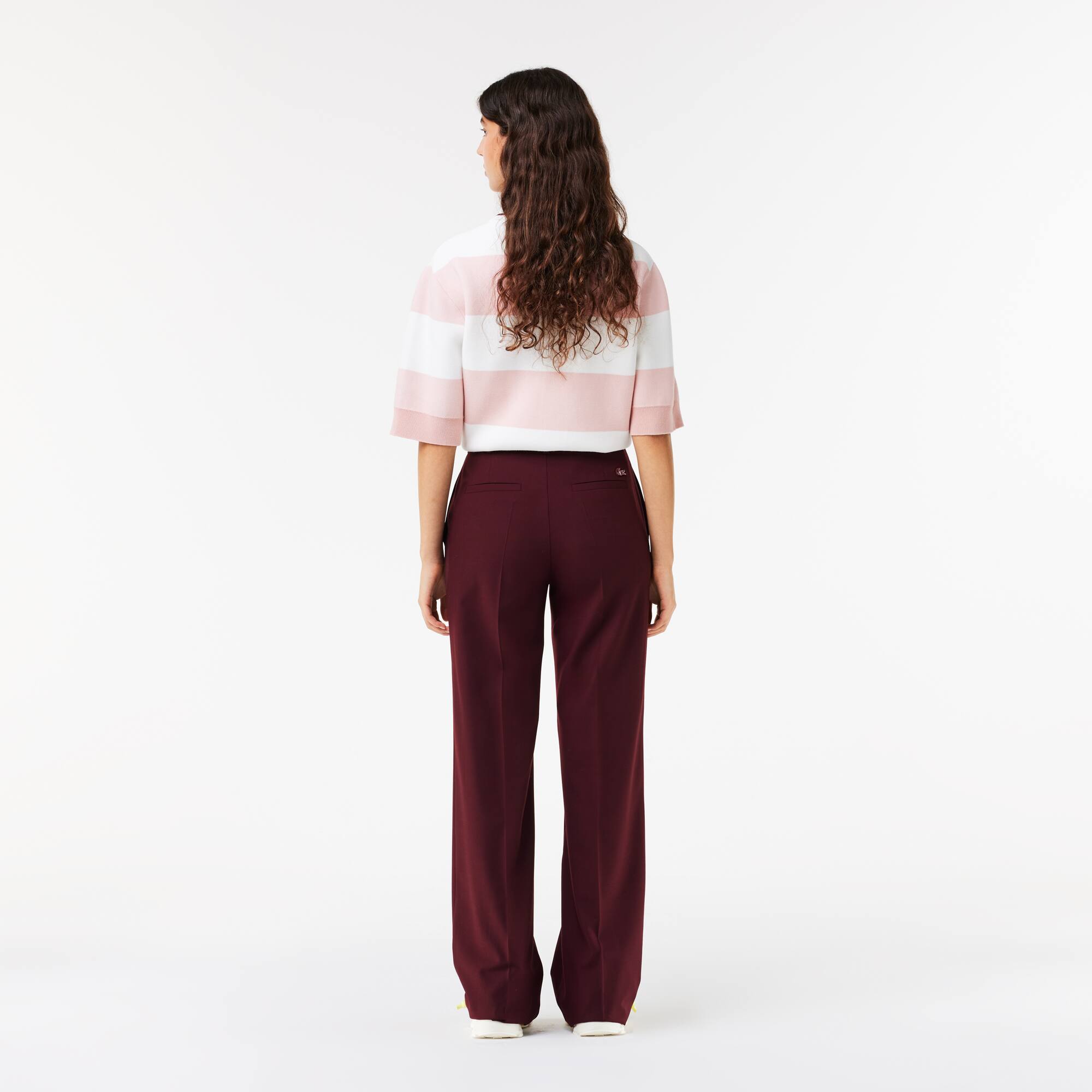 Lacoste x Eleven by Venus Stretch-Wollhose Lacoste X EleVen by Venus Williams - Rot - Lacoste - Damen