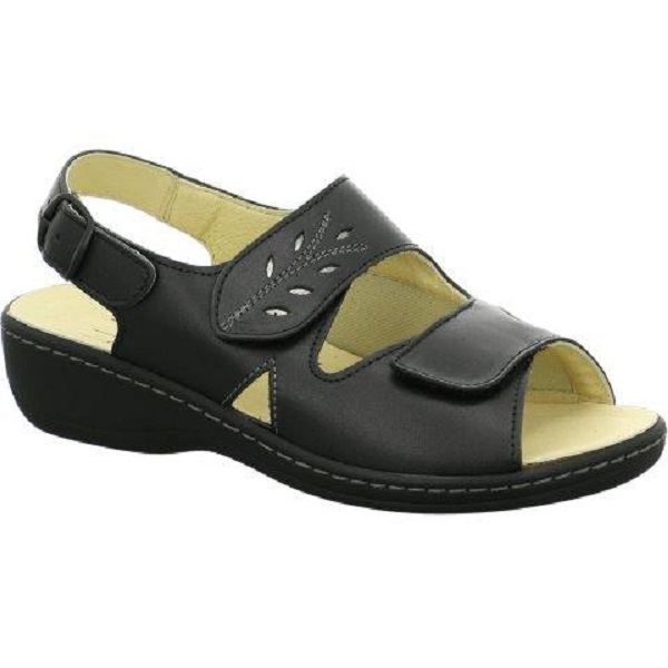 Anilincalf/Metalin/Licra (3206.1/Wechselfussbett 9909) /0102 schwarz/cosmos/sc