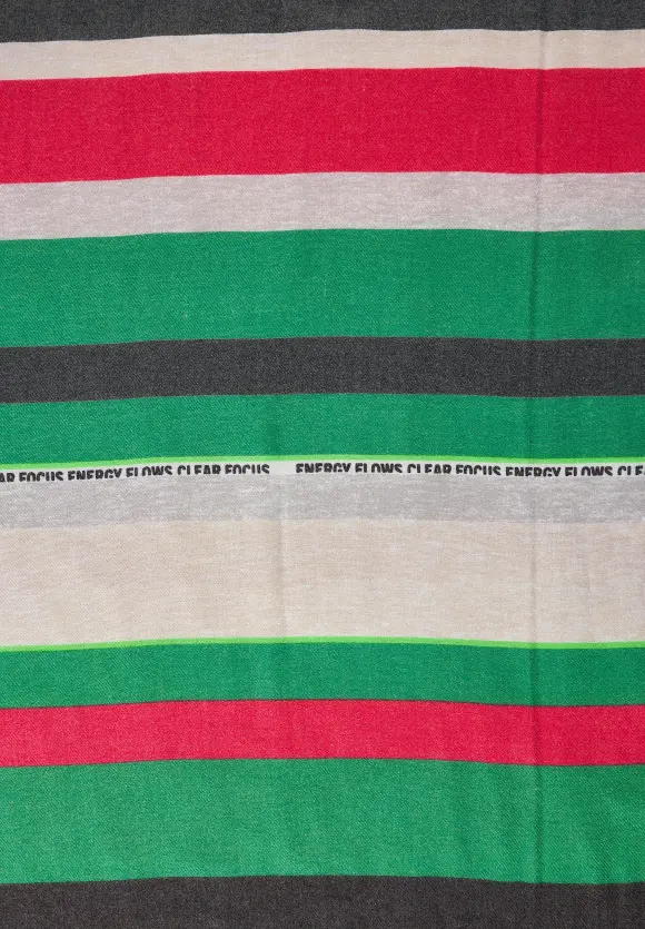 Cosy Loop mit Muster - easy green
