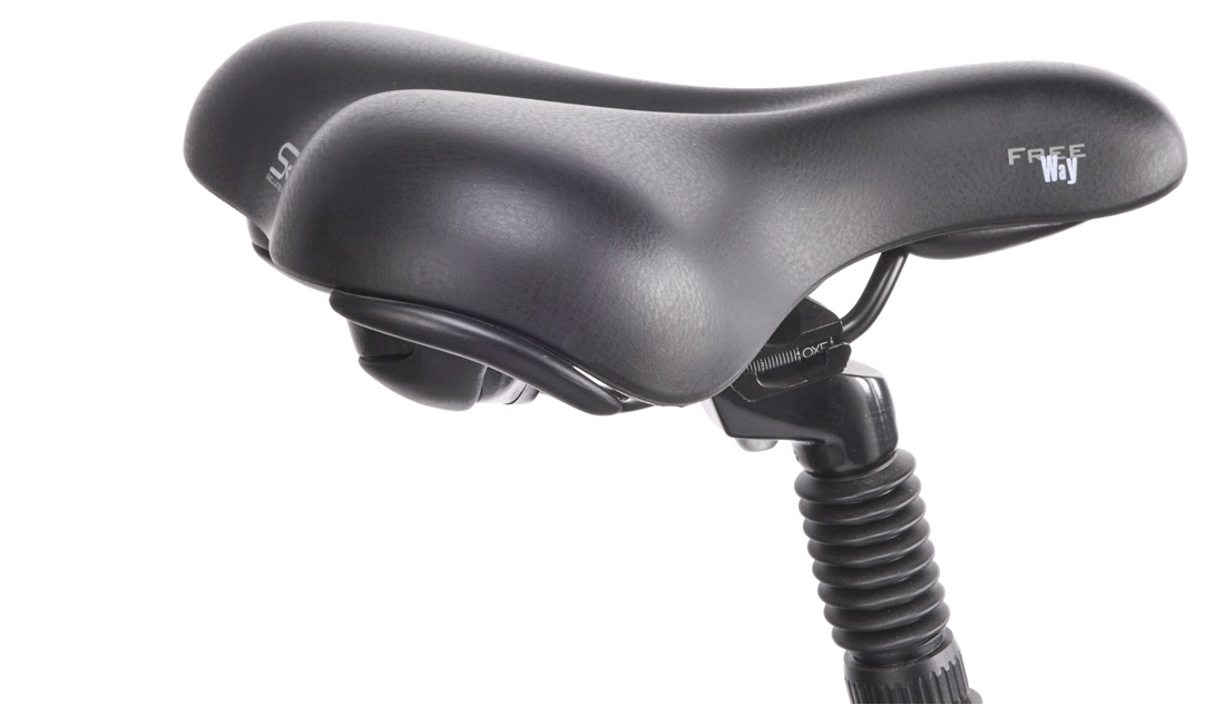 El-cykel Comfort Plus 36V-11,6Ah 7-gear antracit sort