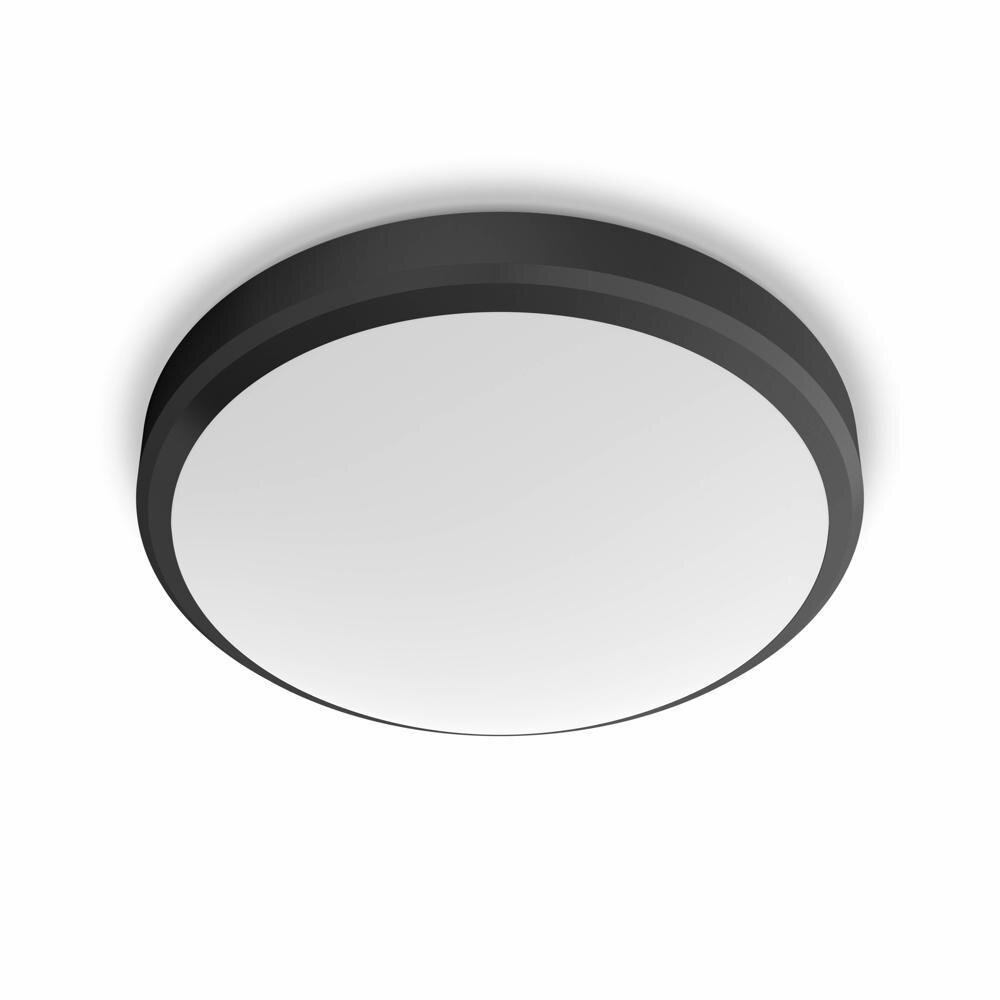 LED badkamerlamp Doris in zwart 6W 600lm IP44