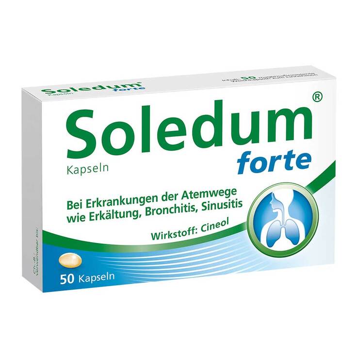 Soledum Kapseln forte, 50 St
