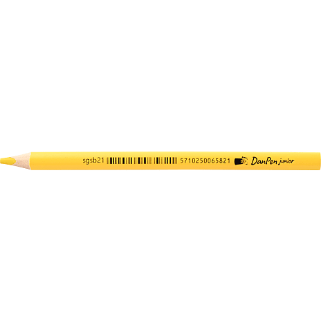 Danpen junior jumbo farveblyant - gul