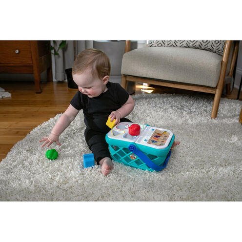 Panier trieur de formes Magic Touch Bois et multicolor - HAPE