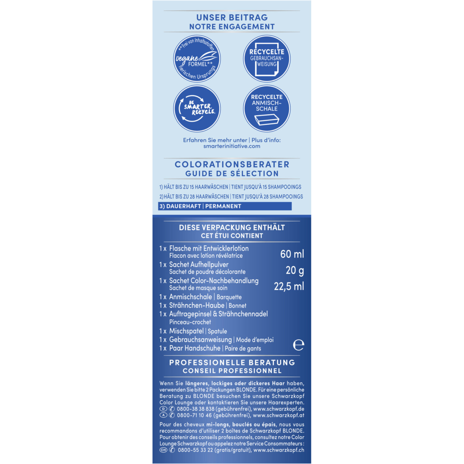 Schwarzkopf Blonde Super Strähnchen M1