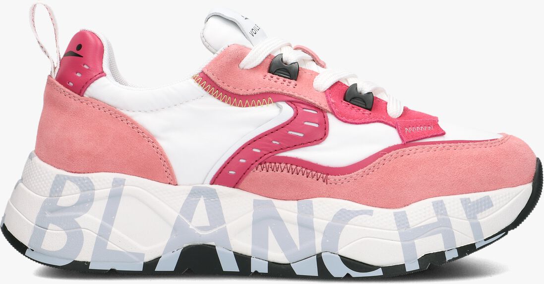 VOILE BLANCHE roze voile blanche lage sneakers club105
