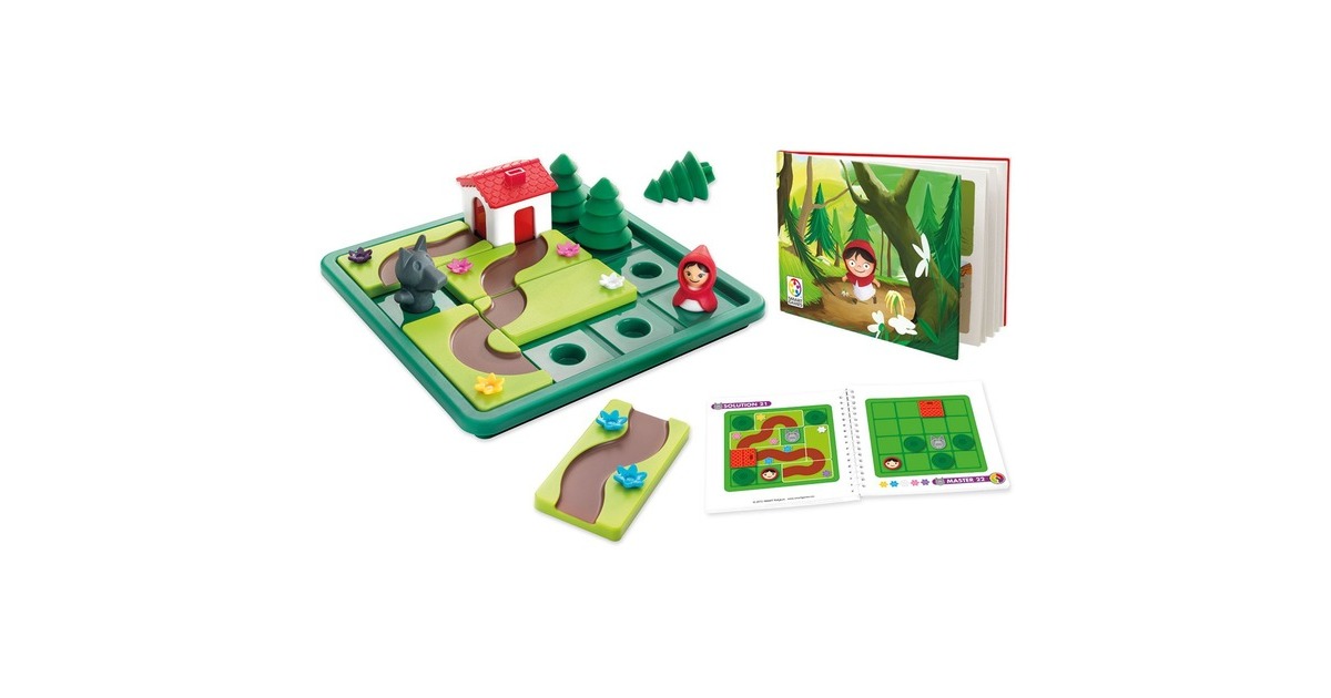SmartGamesRoodkapje Deluxe Denkspel  (Nederlands, 1 speler, Vanaf 4 jaar, 48 opdrachten)