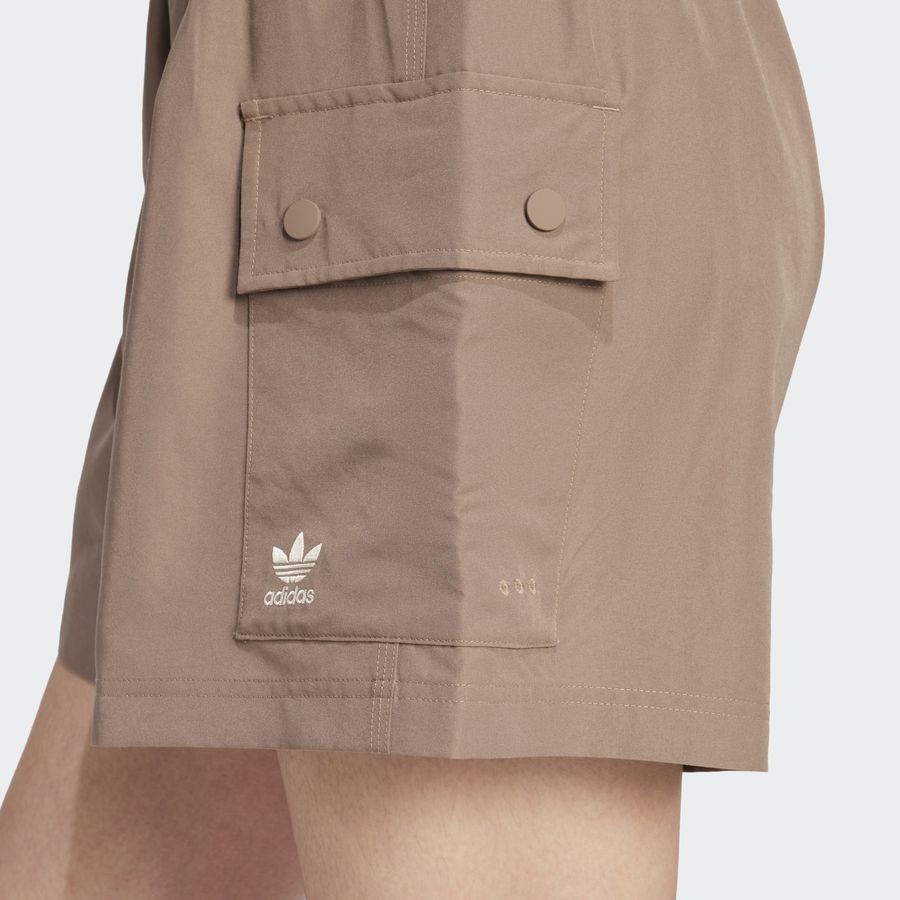 Adidas Original Essentials Woven High-Waist Cargo Shorts