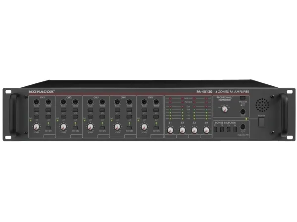 PA-40120 4-zone mono mixing amplifier