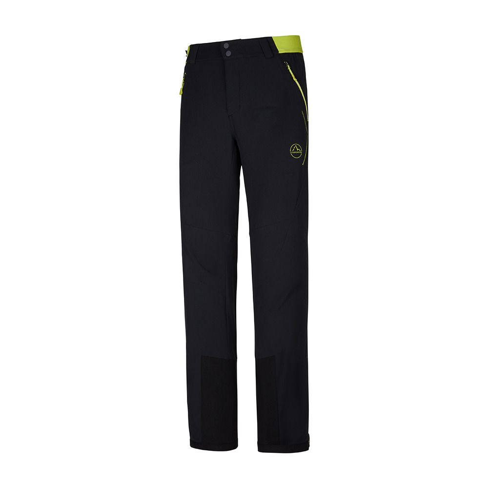 La Sportiva ORIZION - Pantalon Homme black/lime punch