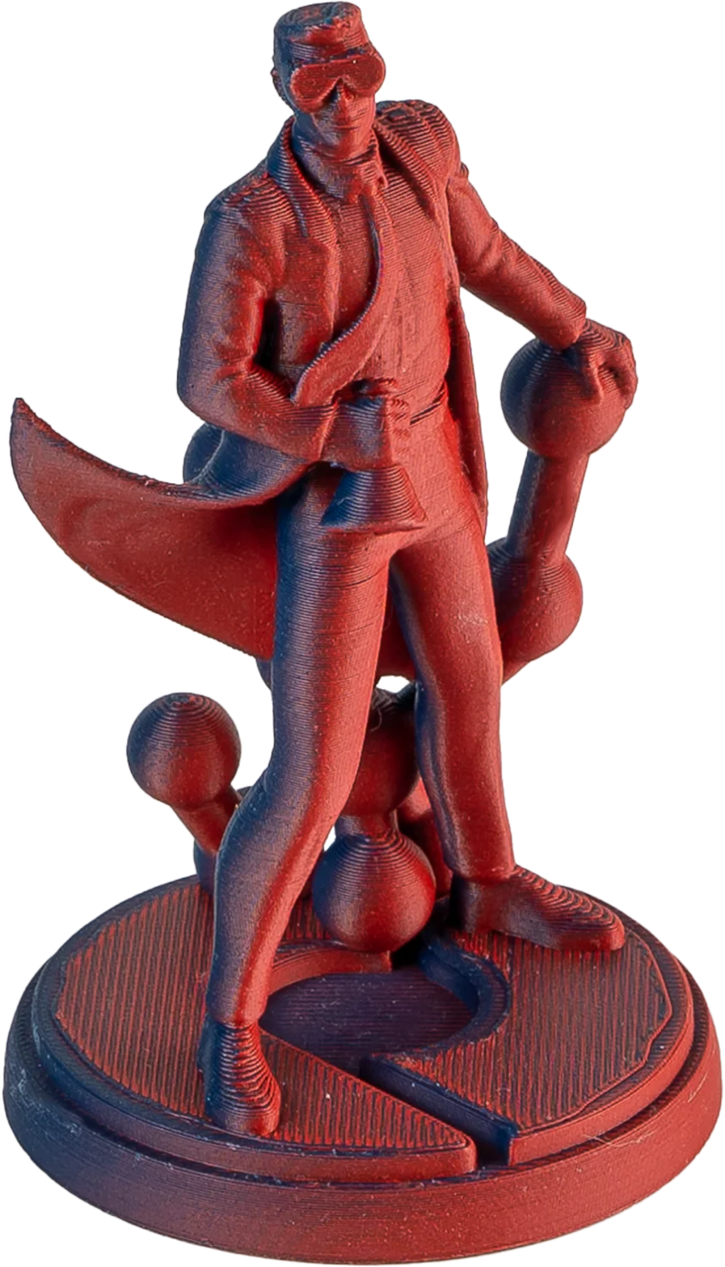 Polymaker  Panchroma™ PLA Dual Matte Mixed Berries (Red-Dark Blue), 1,75 mm / 1000 g    Zwei Farben, ein Meisterwerk in Mixed Berries