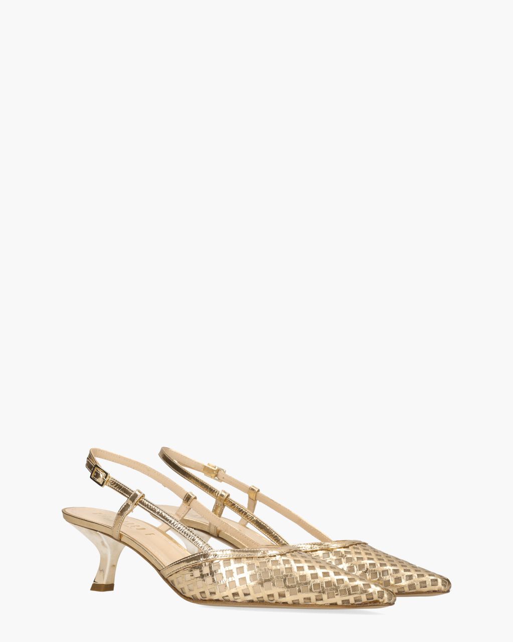 Gianmarco F. K088 Goud Dames Slingbackpumps
