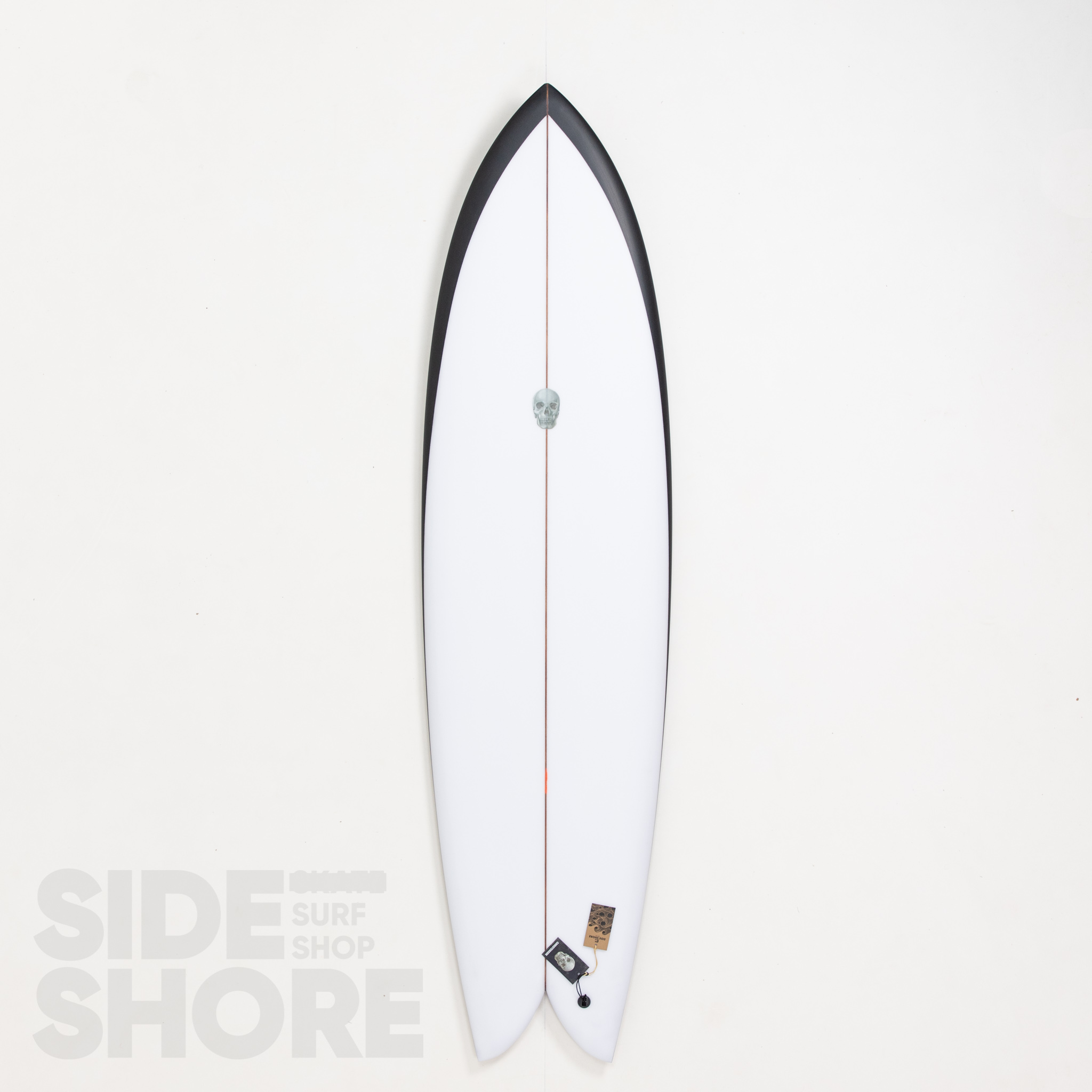 Christenson Surfboards Long Phish - Black Island Rails - 6'8