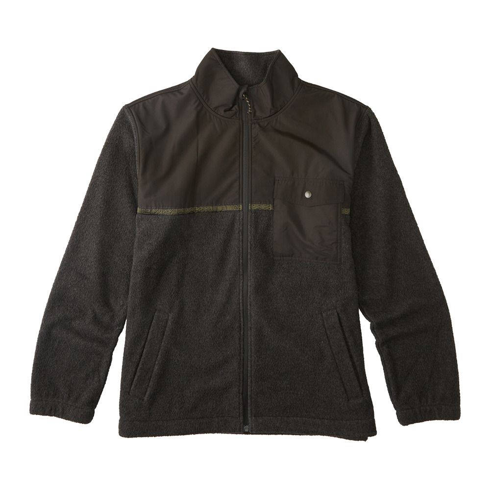 Billabong BOUNDARY TRAIL - Polaire Homme black heather