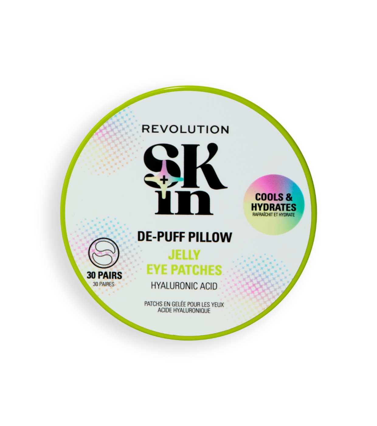Revolution Skin - Adesivos de hidrogel para os olhos com ácido hialurônico Jelly De-Puff Pillow