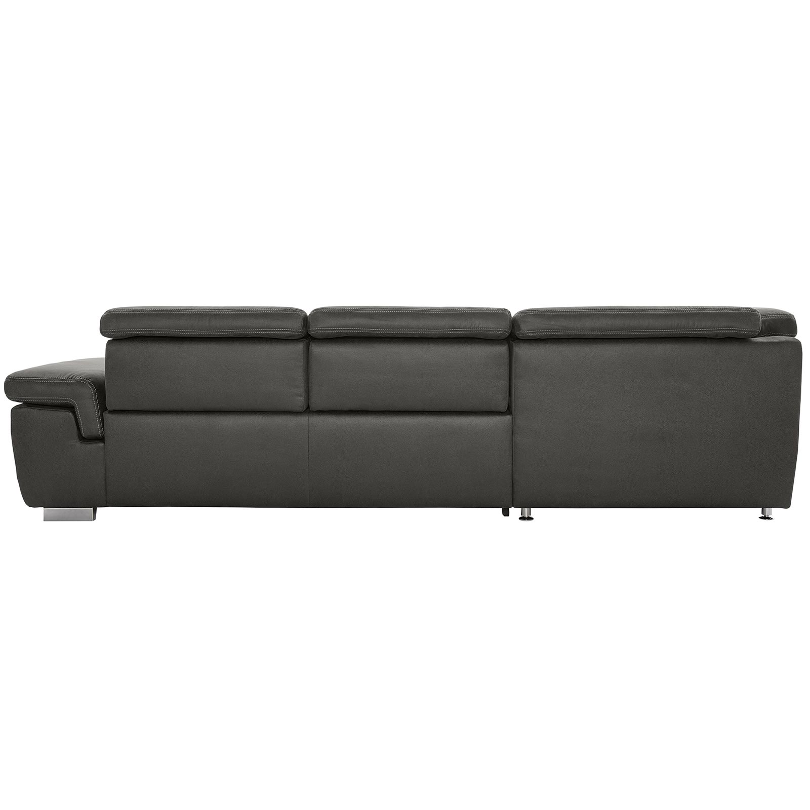 polsterpower Boxspringsofa - Holiday steel - Basismodell - Ottomane links