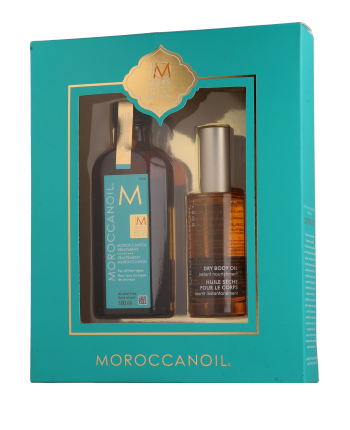Moroccanoil Öle Set mit Treatment for All Hair Types 100ml-50ml