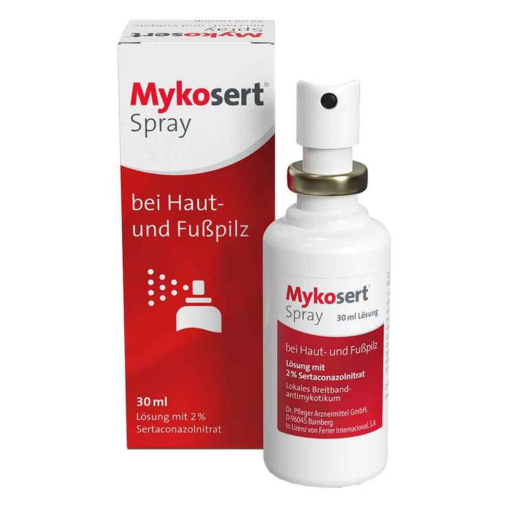 Mykosert® Spray bei Haut- und Fußpilz, 30 ml
