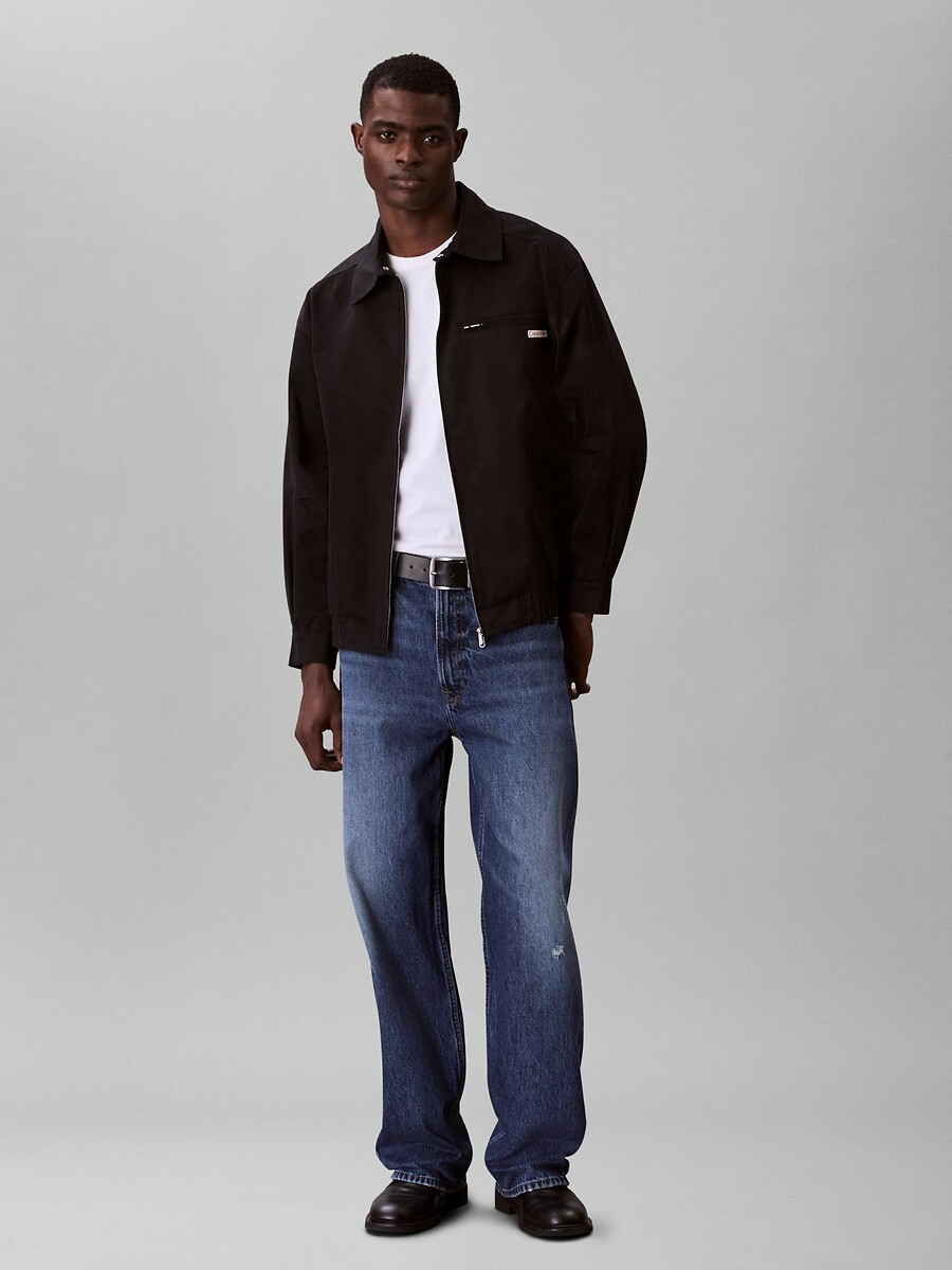 CALVIN KLEIN JEANS<br>Jaqueta com zíper