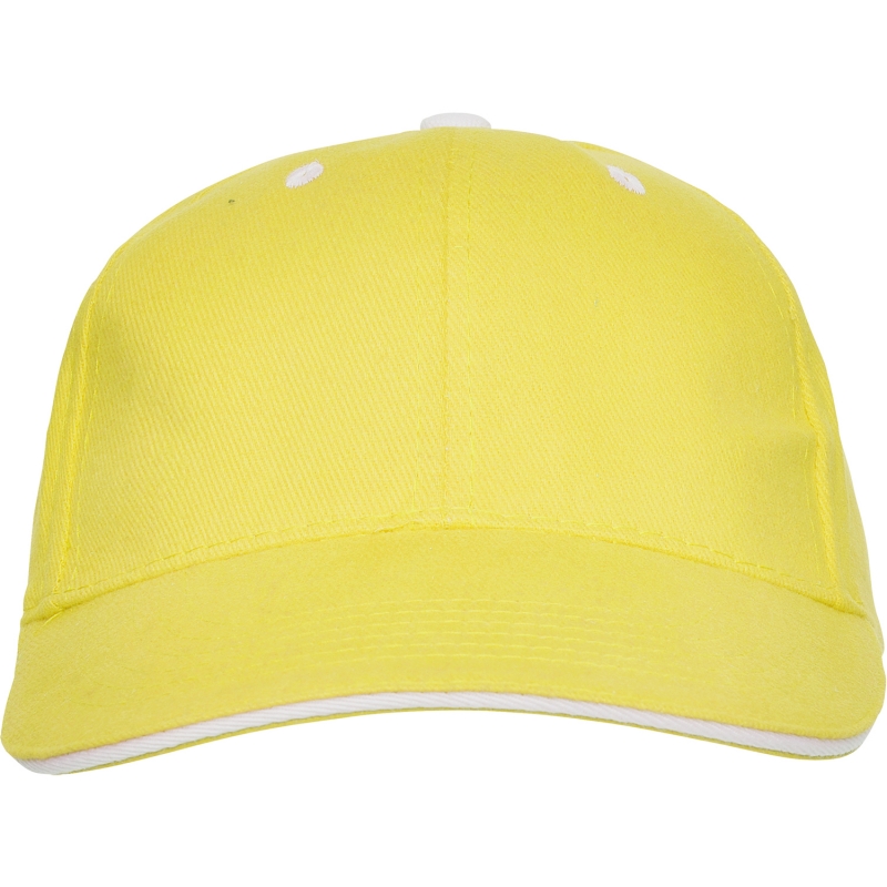 Roly R7008 - PANEL Casquette en Coton à 6 Panneaux Élégante