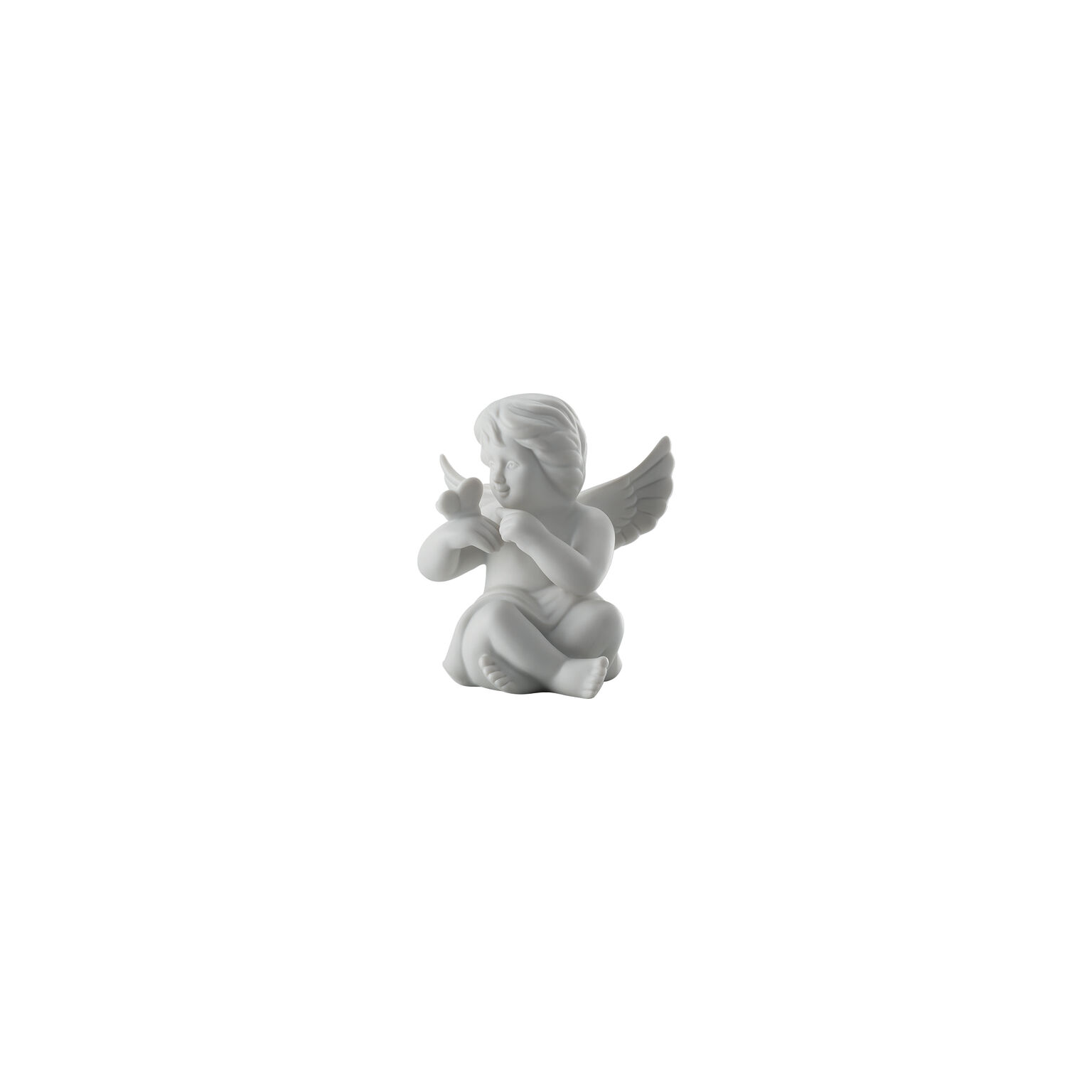 Angels Weiss matt Engel mit Schmetterling