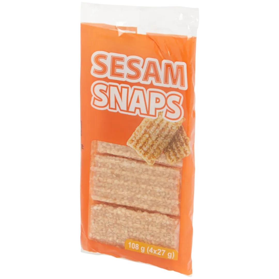 Sesam Snaps 4 x 3 stuks | 108 gram
