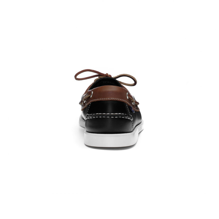 DOCKSIDES PORTLAND WAXY LEA Brown Black