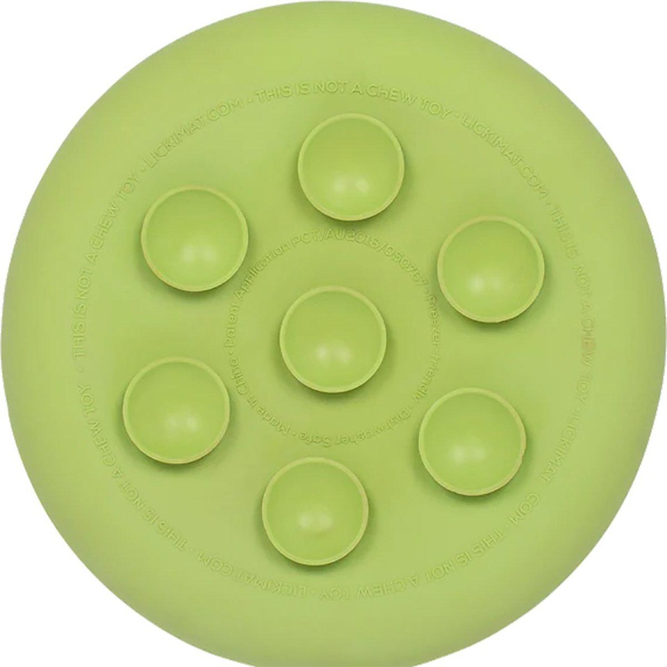 LICKIMAT - Slikkemåtte -Ufo Green