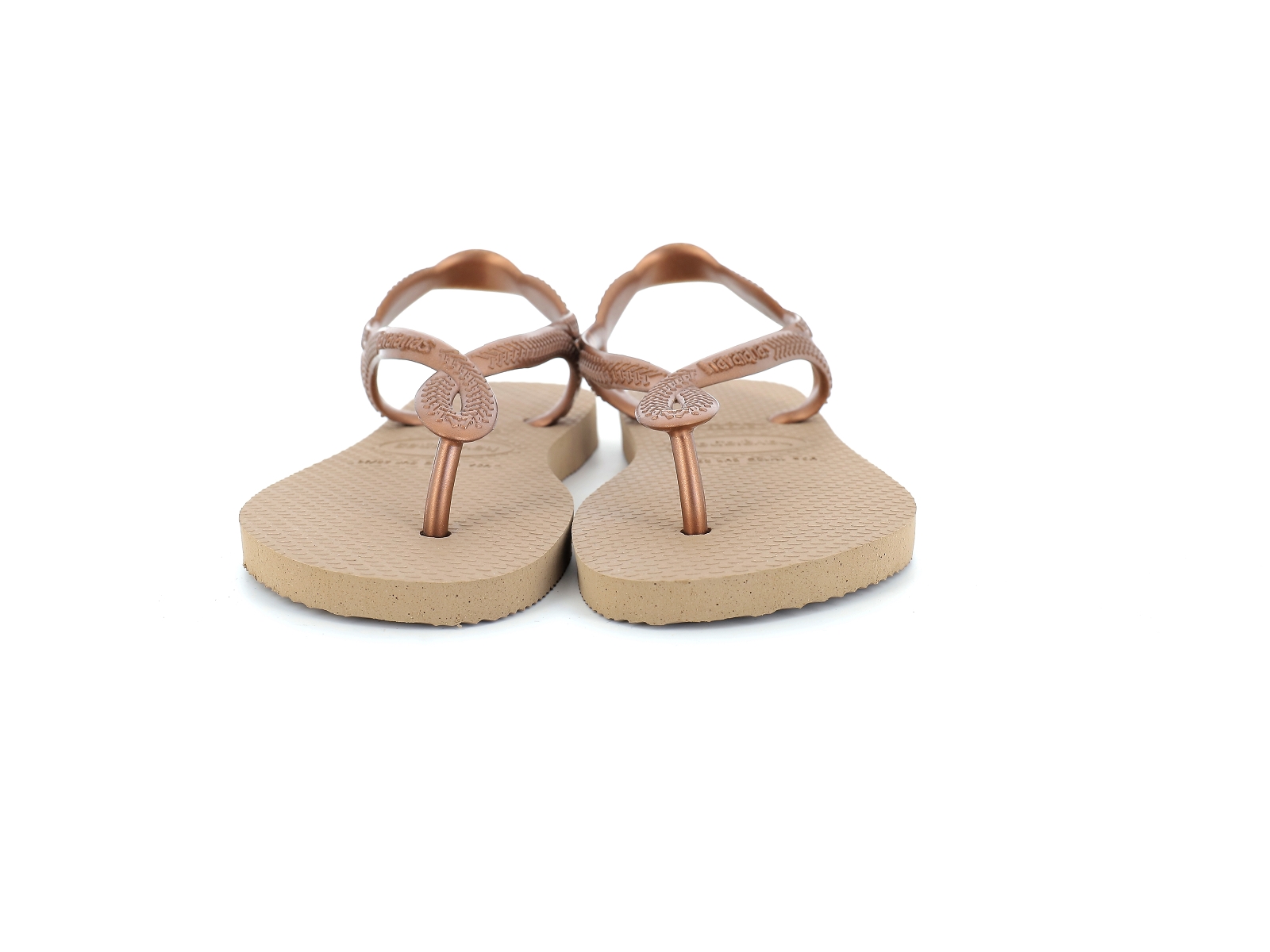 Havaianas-LUNA -  4129697 Plastique Or rose